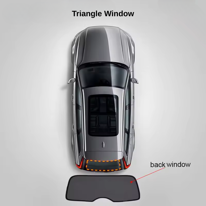 2025 AutoMateX Custom Car Side Magnetic Window Sunshade Curtain